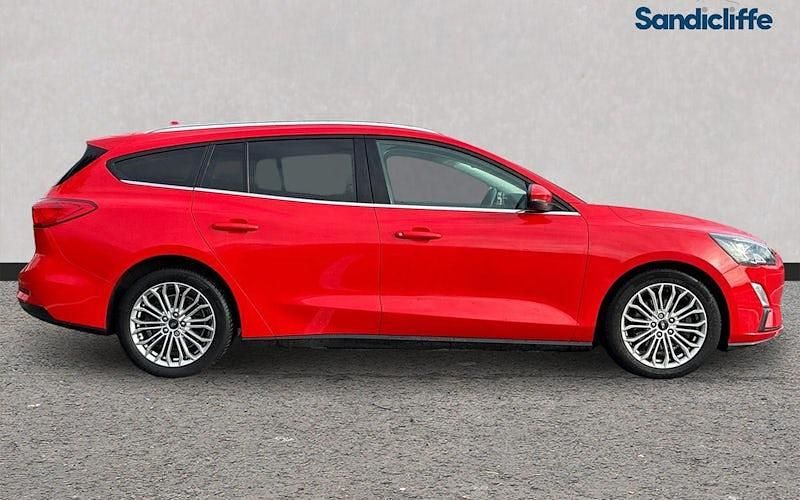 Used Ford Focus Titanium X 120 HP (88 kW) 2020 Race red (standard paint) Estate