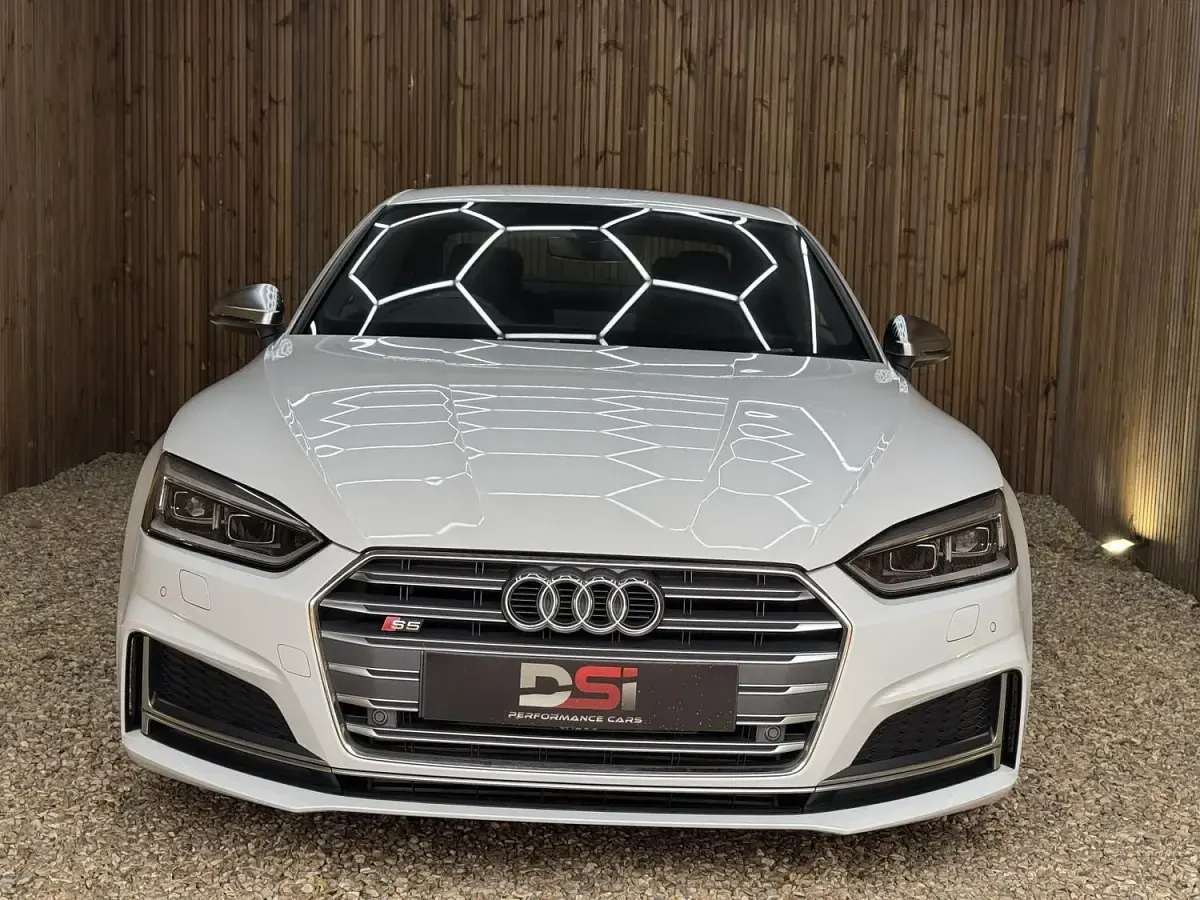 Used Audi S5 Sport 354 HP (260 kW) 2018 White Coupe