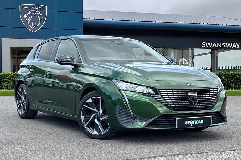Green Used 2022 Peugeot 308 Allure Premium Hatchback | £16,995 (Fair price) - Image 1/4