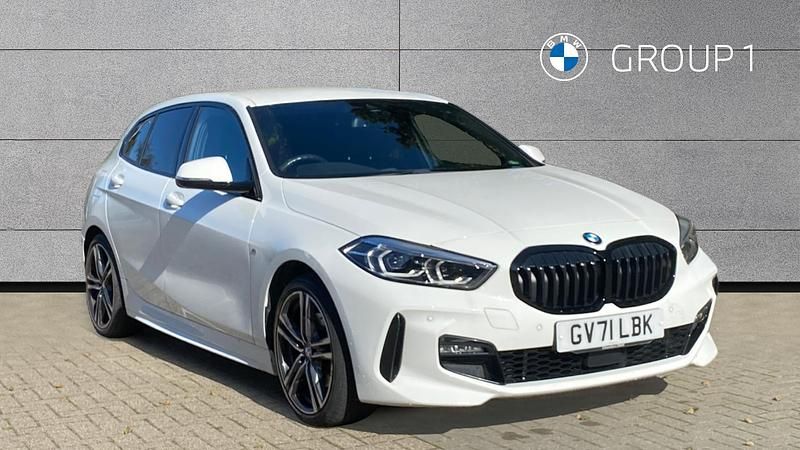 White Used 2022 BMW 118 M Sport Hatchback | £22,350 (Fair price) - Image 1/4