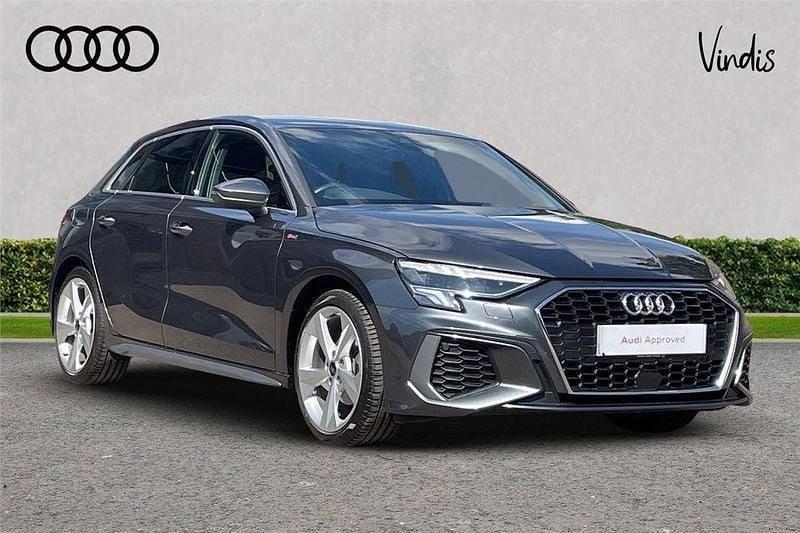 Grey Used 2024 Audi A3 S-Line Hatchback | £26,900 (A bit pricey) - Image 1/4