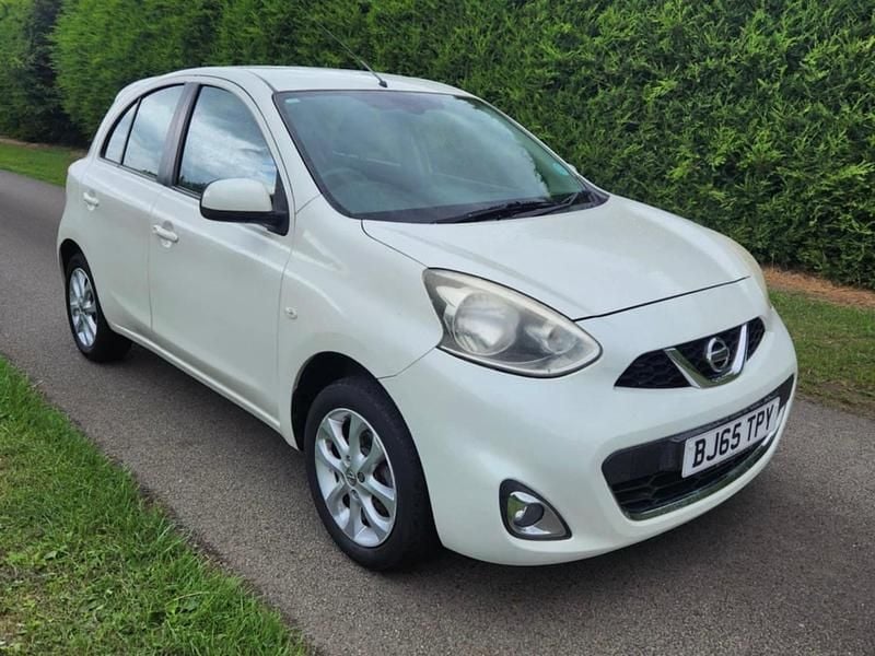 White Used 2015 Nissan Micra Acenta Hatchback | £6,995 (Fair price) - Image 1/3