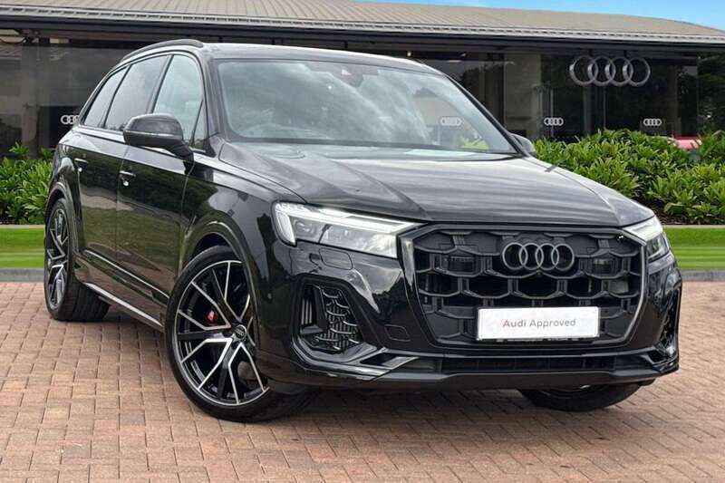 Black Used 2024 Audi SQ7 Comfort SUV | £71,980 (Good price) - Image 1/4