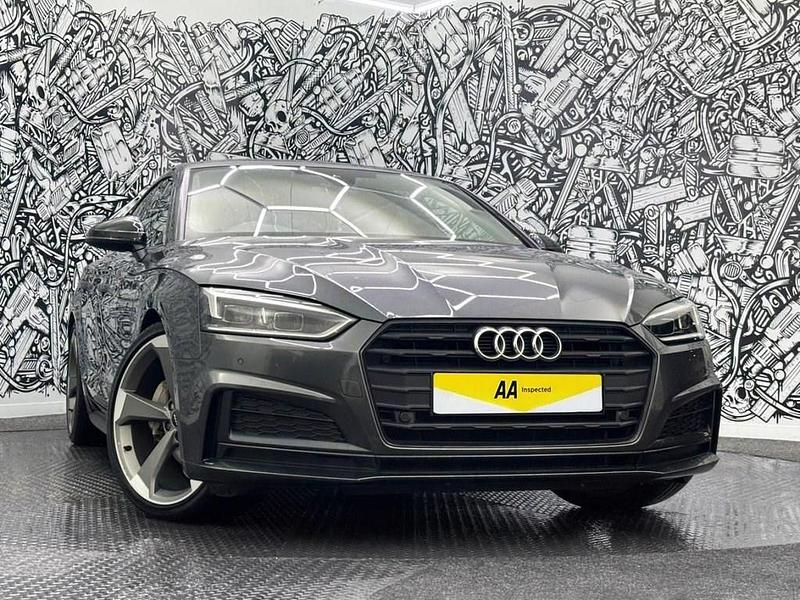 Used Audi A5 Sportback Black Edition 190 HP (139 kW) 2019 Grey Hatchback