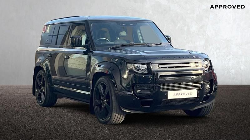 Black Used 2022 Land Rover Defender HSE Dynamic SUV | £59,990 (Expensive) - Image 1/4