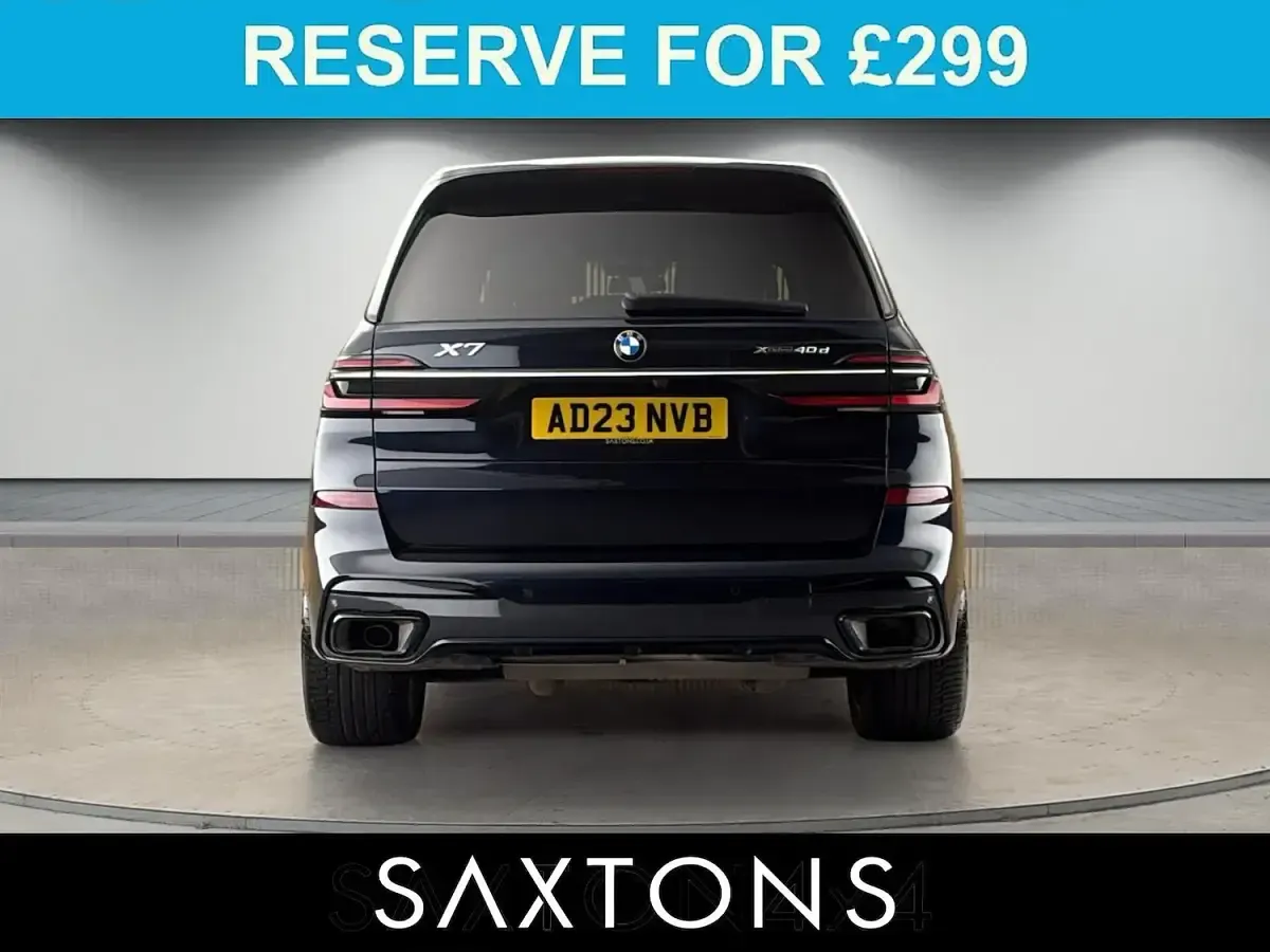Used BMW X7 M Sport 352 HP (258 kW) 2023 Carbon black SUV