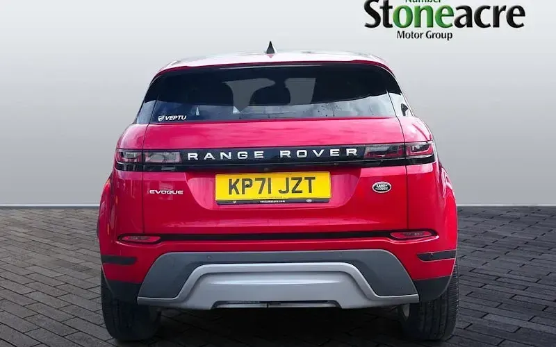 Used Land Rover Range Rover evoque SE 166 HP (122 kW) 2021 Red SUV