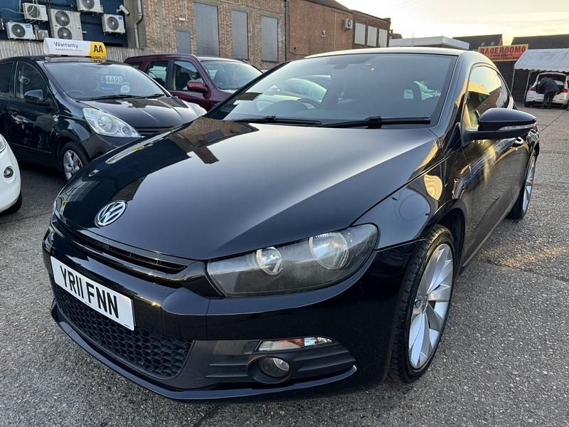 Begagnad VW Scirocco GT 2011 Svart Sportkupé