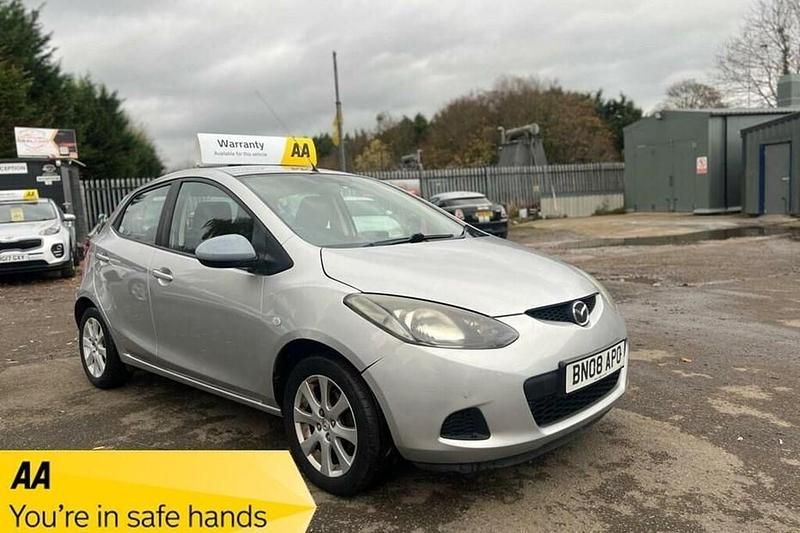 Silver Used 2008 Mazda 2 Hatchback | £1,490 (Good price) - Image 1/1