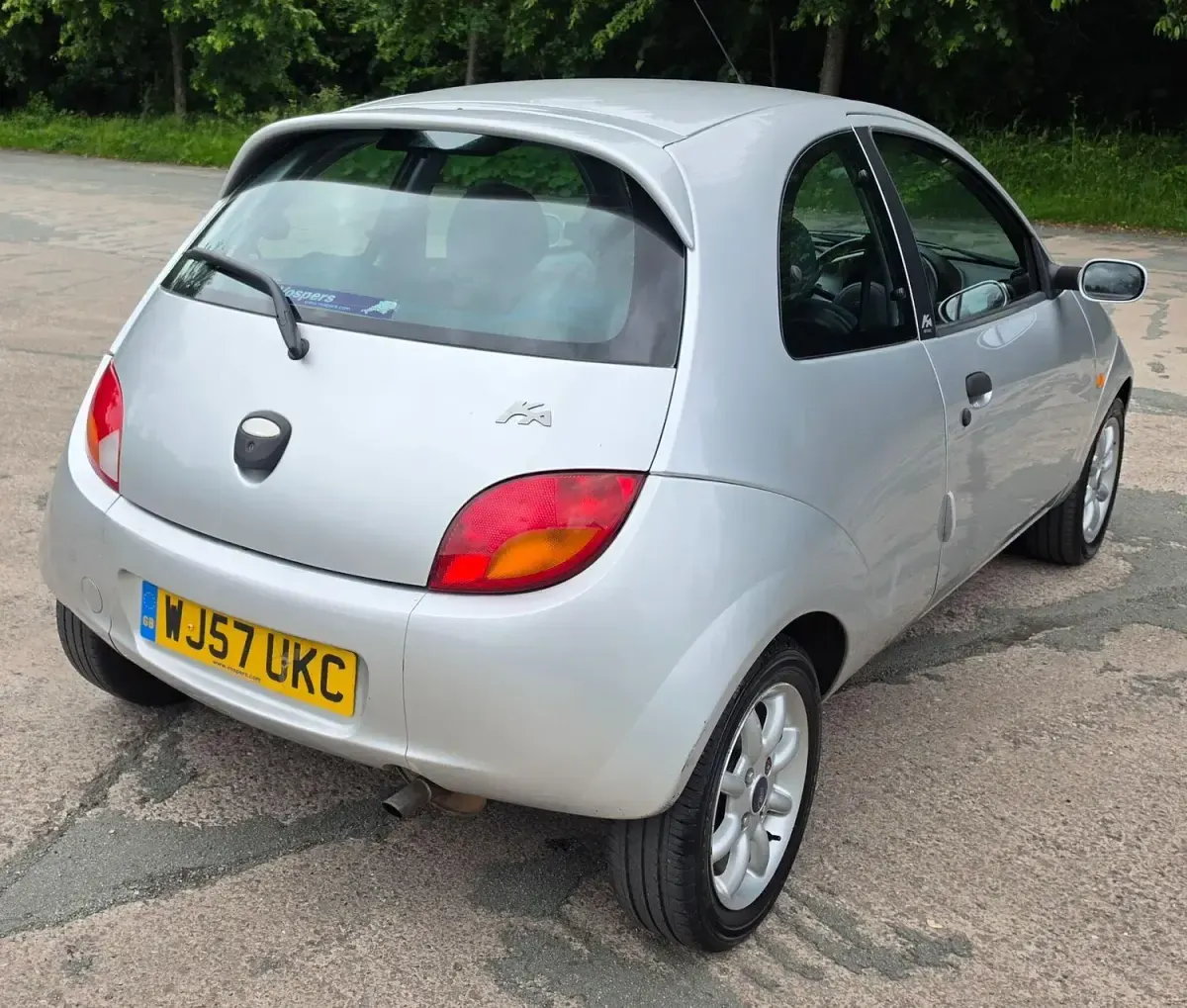 Used Ford Ka Zetec 2007 Silver Hatchback