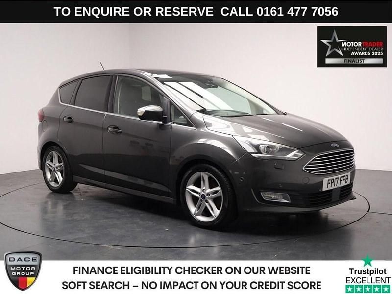 Grey Used 2017 Ford C-MAX Titanium X MPV | £7,890 (Fair price) - Image 1/3