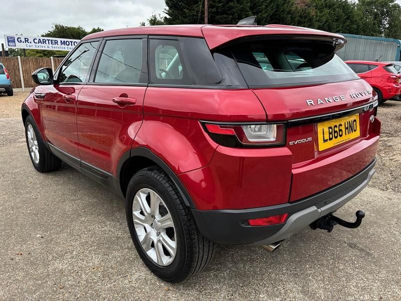 Used Land Rover Range Rover evoque SE 2017 Red SUV