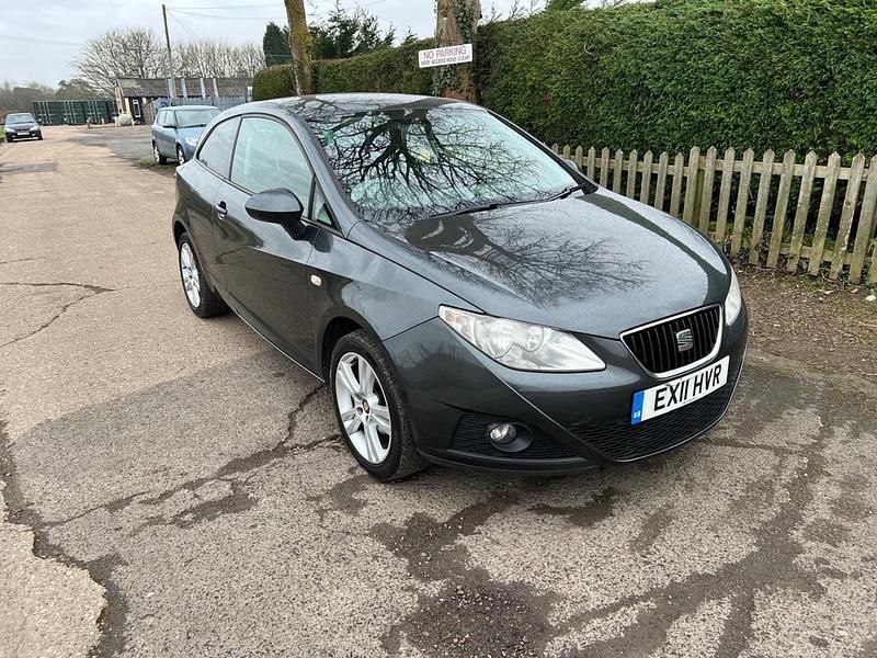 Used Seat Ibiza 85 HP (62 kW) 2011 Grey Hatchback