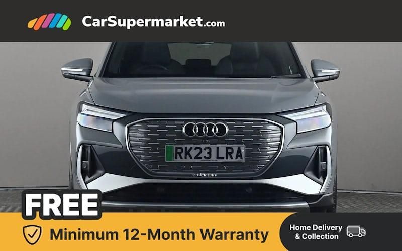 Used Audi Q4 e-tron S-Line 125 kW (170 HP) 2022 Grey SUV