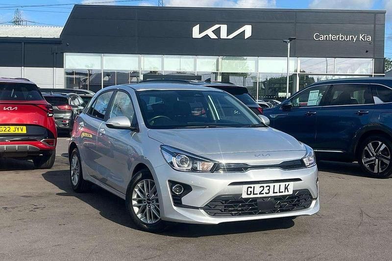 Silver Used 2023 Kia Rio 2 Hatchback | £14,695 (Fair price) - Image 1/4