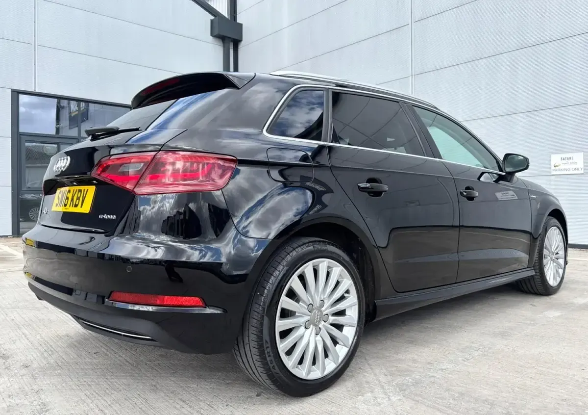 Used Audi A3 Sportback e-tron S-Line 2016 Black Hatchback