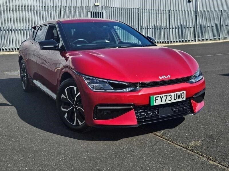 Runway red Used 2023 Kia EV6 GT-Line SUV | £27,490 (Good price) - Image 1/4