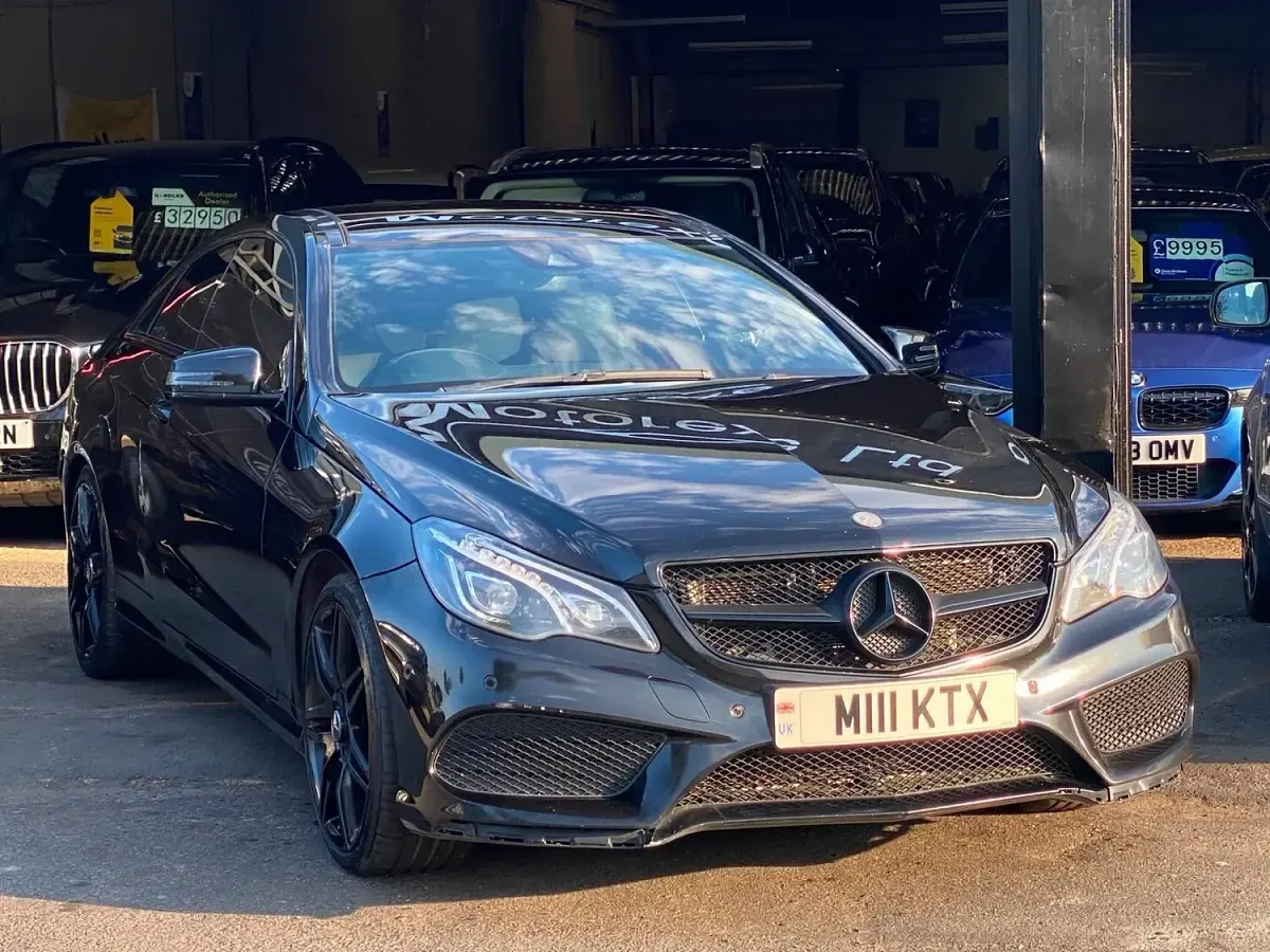 Used Mercedes E400 AMG 2014 Black Coupe