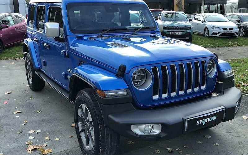 Blue Used 2022 Jeep Wrangler Overland SUV | £35,899 (Fair price) - Image 1/1