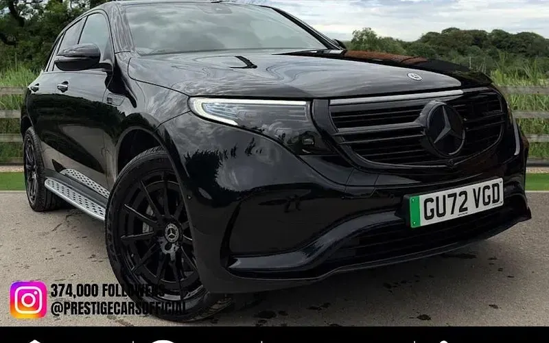 Used Mercedes EQC400 AMG line 300 kW (408 HP) 2022 SUV