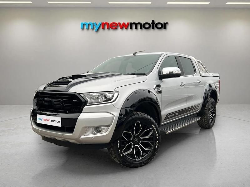 Silver Used 2019 Ford Ranger Limited Pickup | £15,800 (Fair price) - Image 1/4