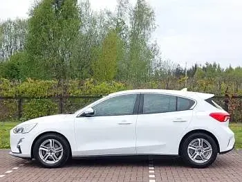 Used Ford Focus Zetec 120 HP (88 kW) 2019 White Hatchback