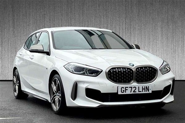 White Used 2022 BMW M135 Comfort Edition Hatchback | £26,990 (Good price) - Image 1/3