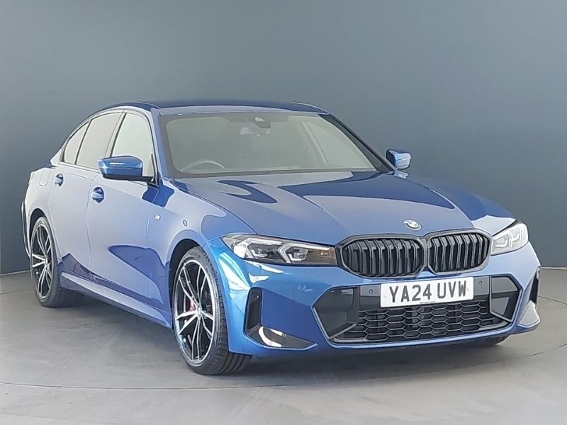 Blue Used 2024 BMW 320 M Sport Sedan | £34,498 (Expensive) - Image 1/4