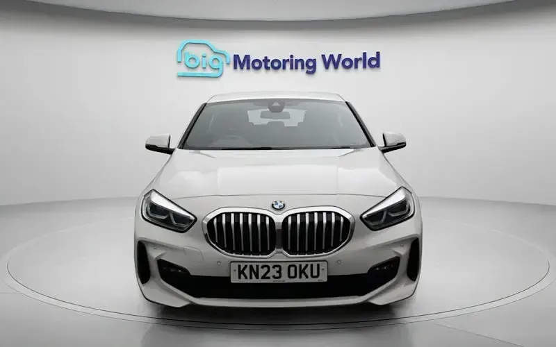 Used BMW 118 M Sport 136 HP (100 kW) 2023 White Hatchback