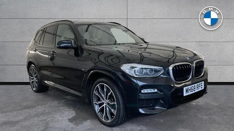 Black Used 2019 BMW X3 M Sport SUV | £26,490 (Good price) - Image 1/4