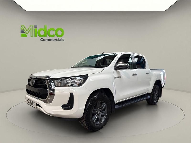 Used Toyota HiLux 150 HP (110 kW) 2021 White Pickup