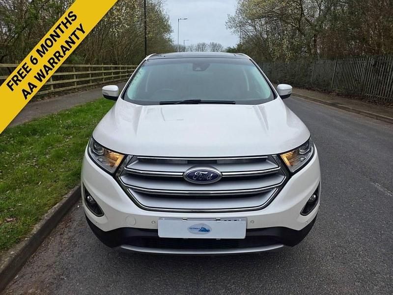 Begagnad Ford Edge Titanium 210 HK (154 kW) 2017 Vit SUV