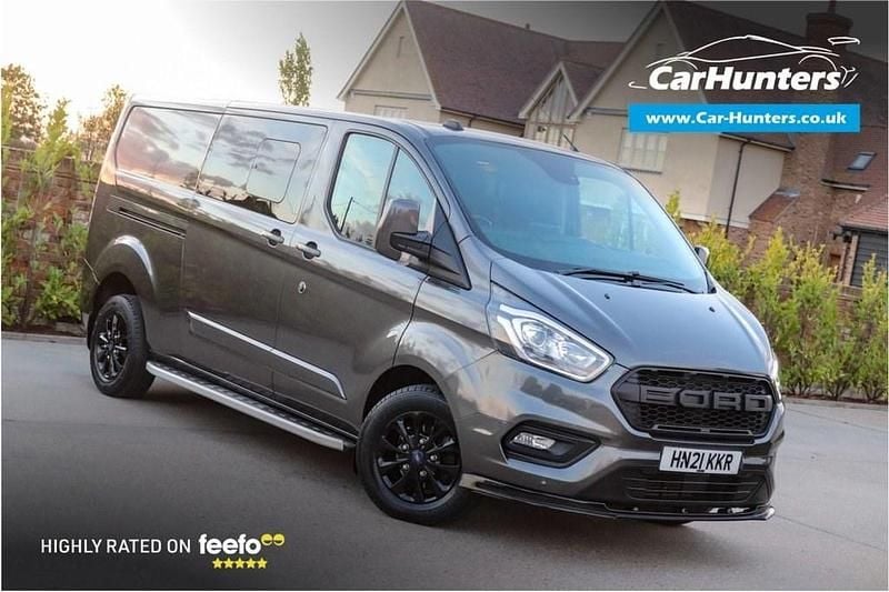 Grey Used 2021 Ford Transit Custom Limited Van | £17,795 (Expensive) - Image 1/4