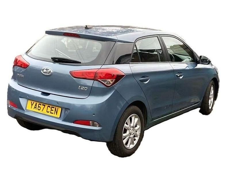 Used Hyundai i20 SE 100 HP (73 kW) 2017 Blue Hatchback