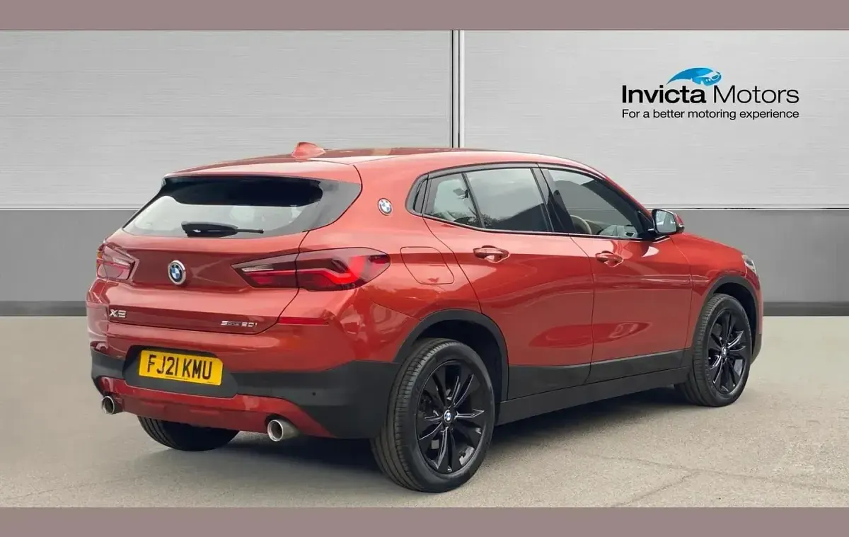 Used BMW X2 Sport Line 192 HP (141 kW) 2021 Orange SUV