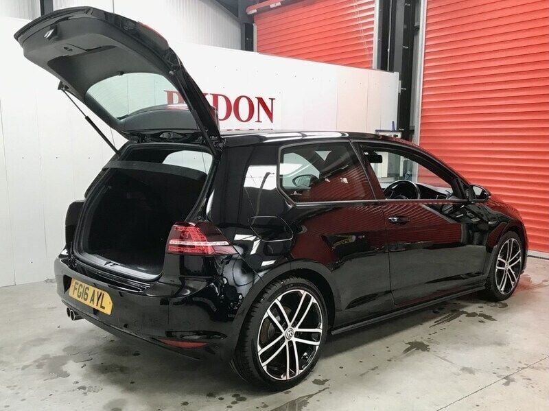 Used VW Golf VII GTD 2016 Black Hatchback