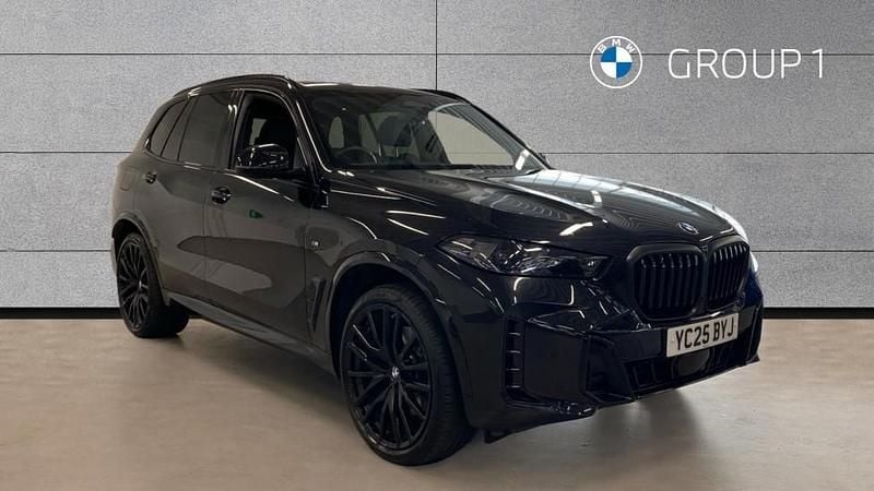 Black Used 2025 BMW X5 M Sport SUV | £67,450 (Expensive) - Image 1/4