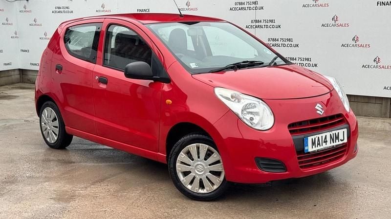 Red Used 2014 Suzuki Alto Hatchback | £1,795 (Good price) - Image 1/4