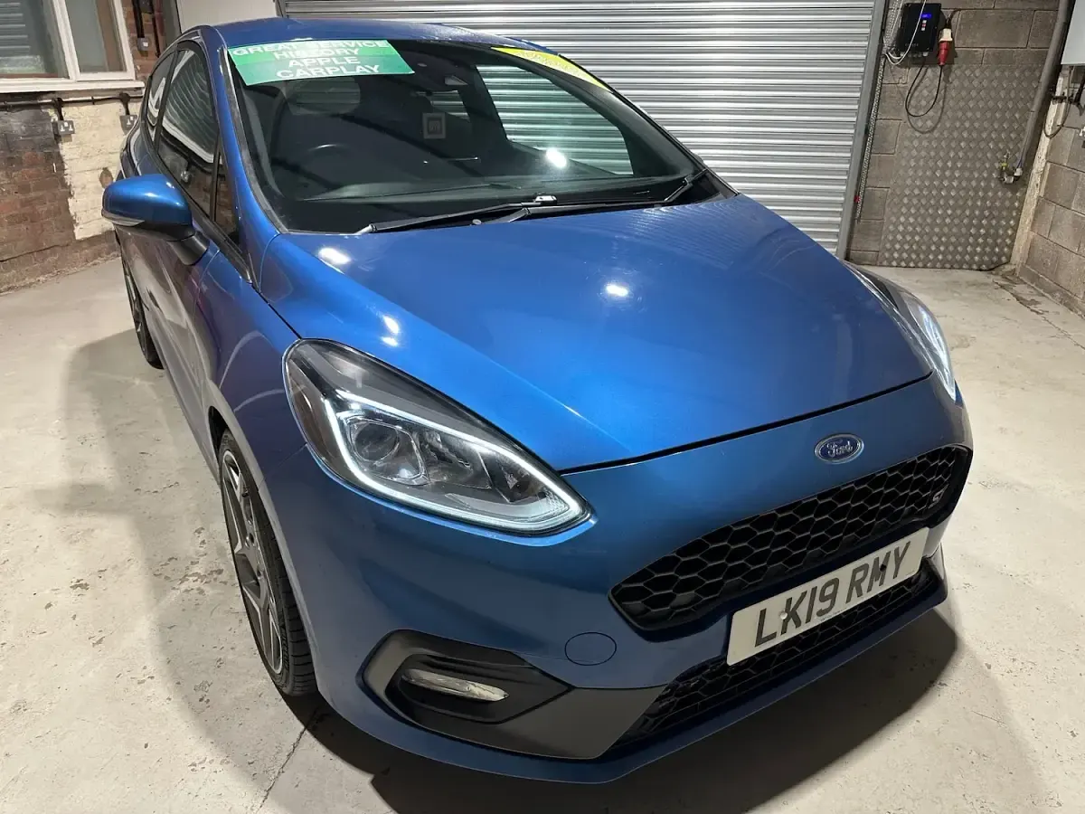 Used Ford Fiesta ST 200 HP (147 kW) 2019 Blue Hatchback