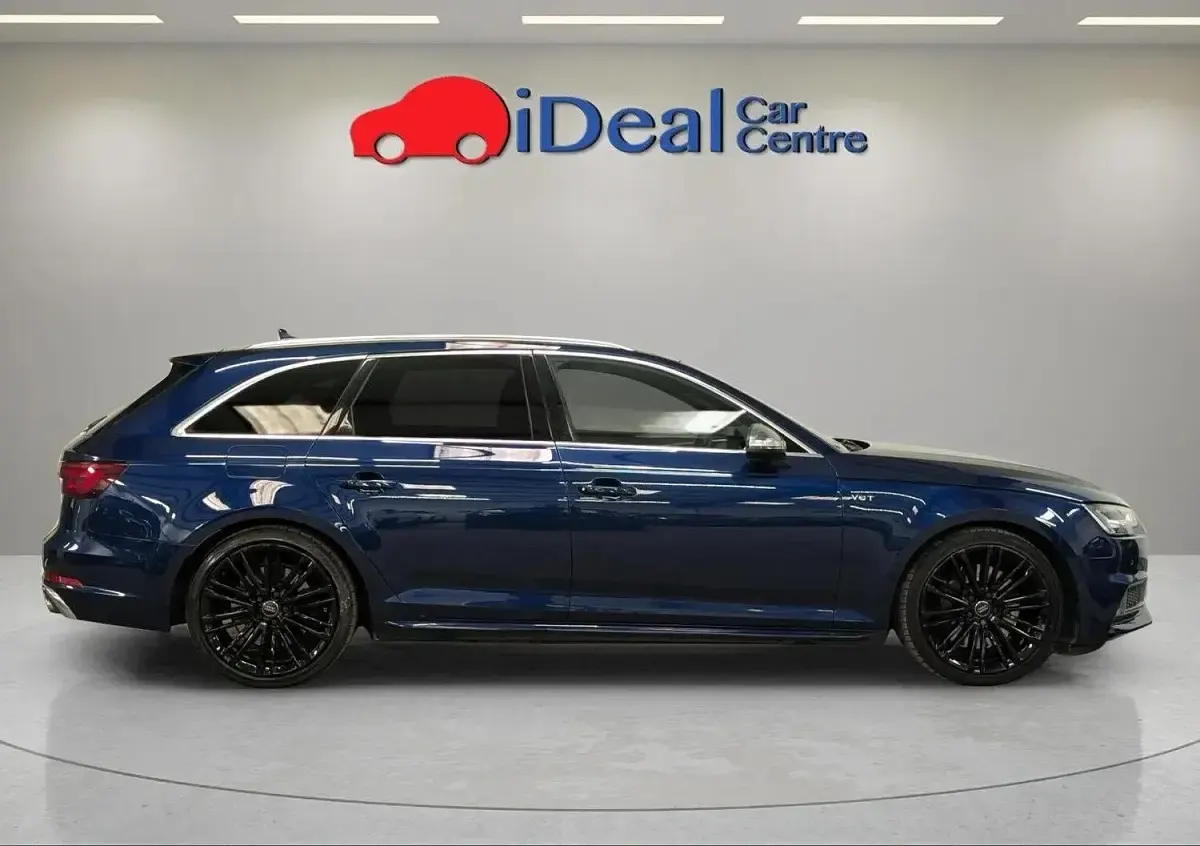 Used Audi S4 350 HP (257 kW) 2018 Blue Estate