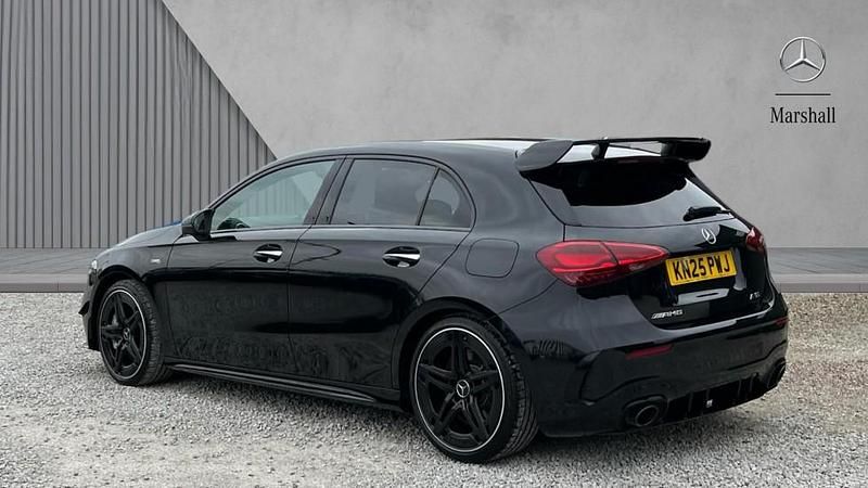 Used Mercedes A35 AMG Premium Plus 306 HP (225 kW) 2025 Cosmos black metallic
