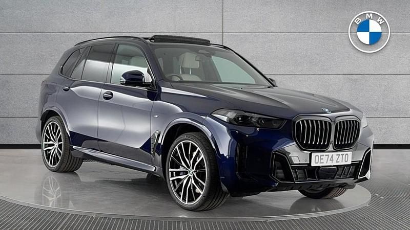 Blue Used 2025 BMW X5 M Sport SUV | £78,950 - Image 1/4