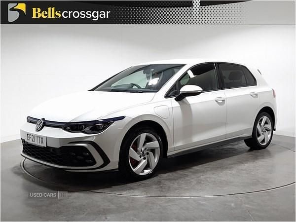 Used VW Golf VII GTE 2021 White Hatchback