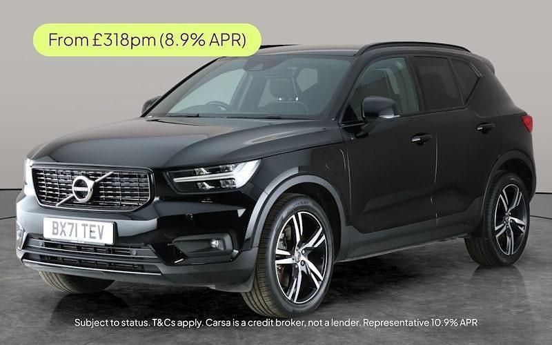 Black Used 2021 Volvo XC40 R-Design SUV | £20,636 (Good price) - Image 1/3
