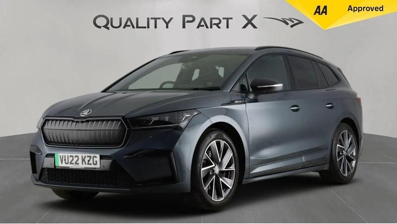 Used Skoda Enyaq iV SportLine 194 kW (265 HP) 2022 Grey SUV