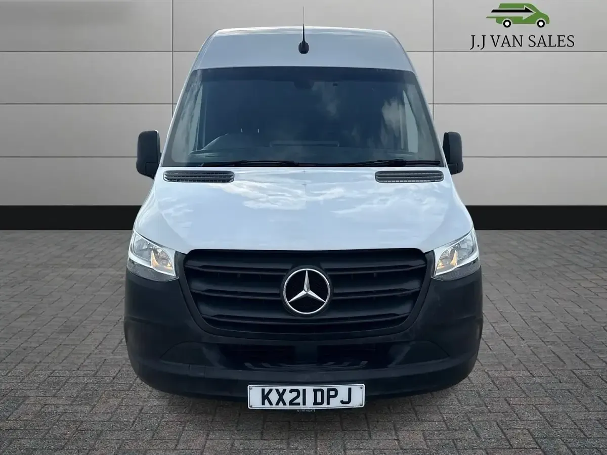 Begagnad Mercedes Sprinter Progressive 2021 Vit Van