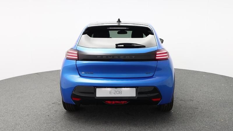 New Peugeot e-208 GT 100 kW (136 HP) 2025 Blue Hatchback