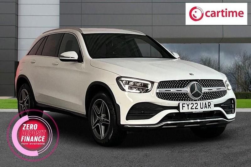 White Used 2022 Mercedes GLC300e AMG line SUV | £27,499 (Super price) - Image 1/4
