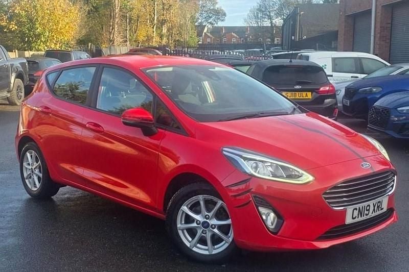 Red Used 2019 Ford Fiesta Zetec Hatchback | £7,995 (Super price) - Image 1/1