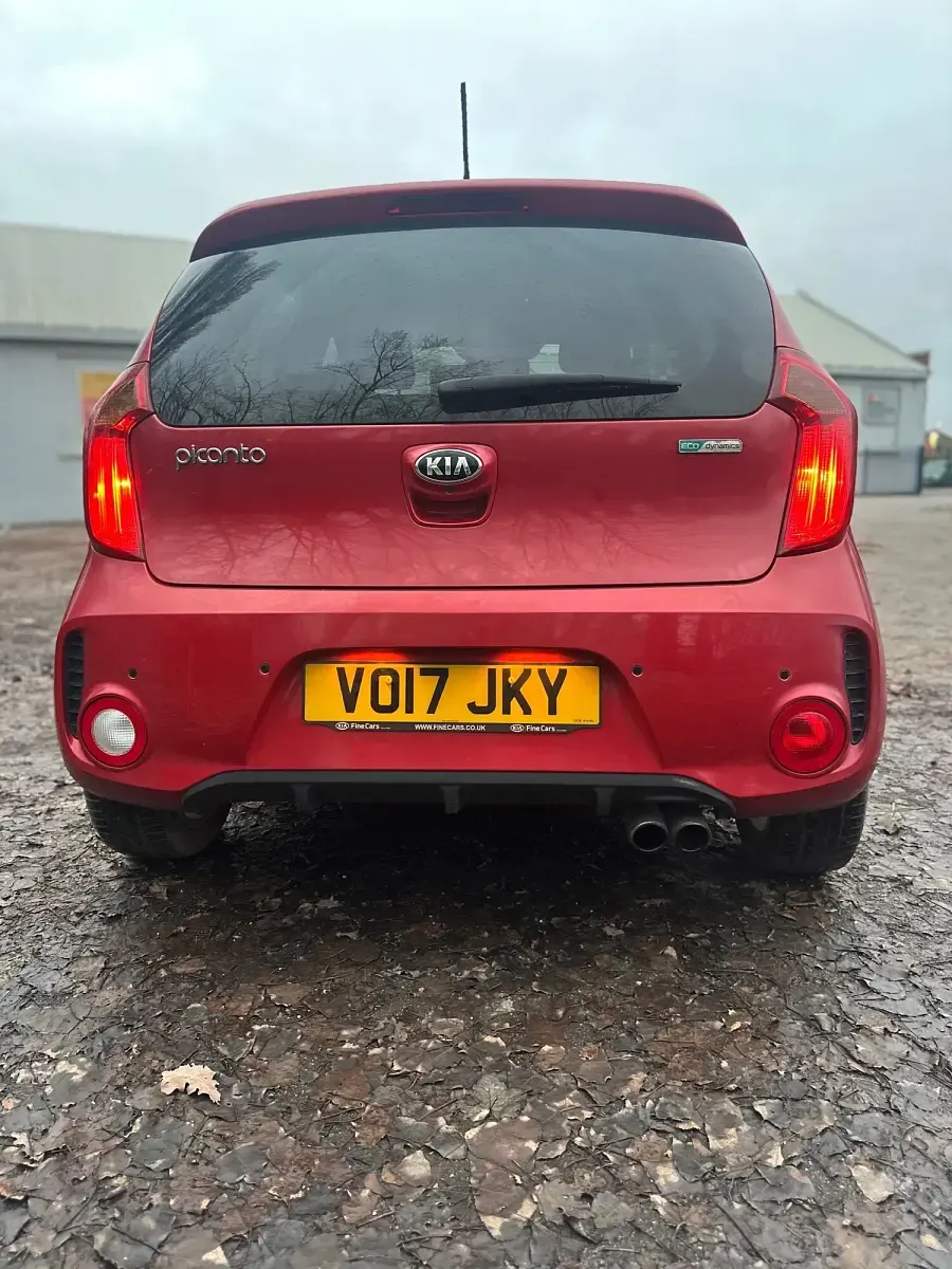 Used Kia Picanto Sport 84 HP (61 kW) 2017 Red Hatchback